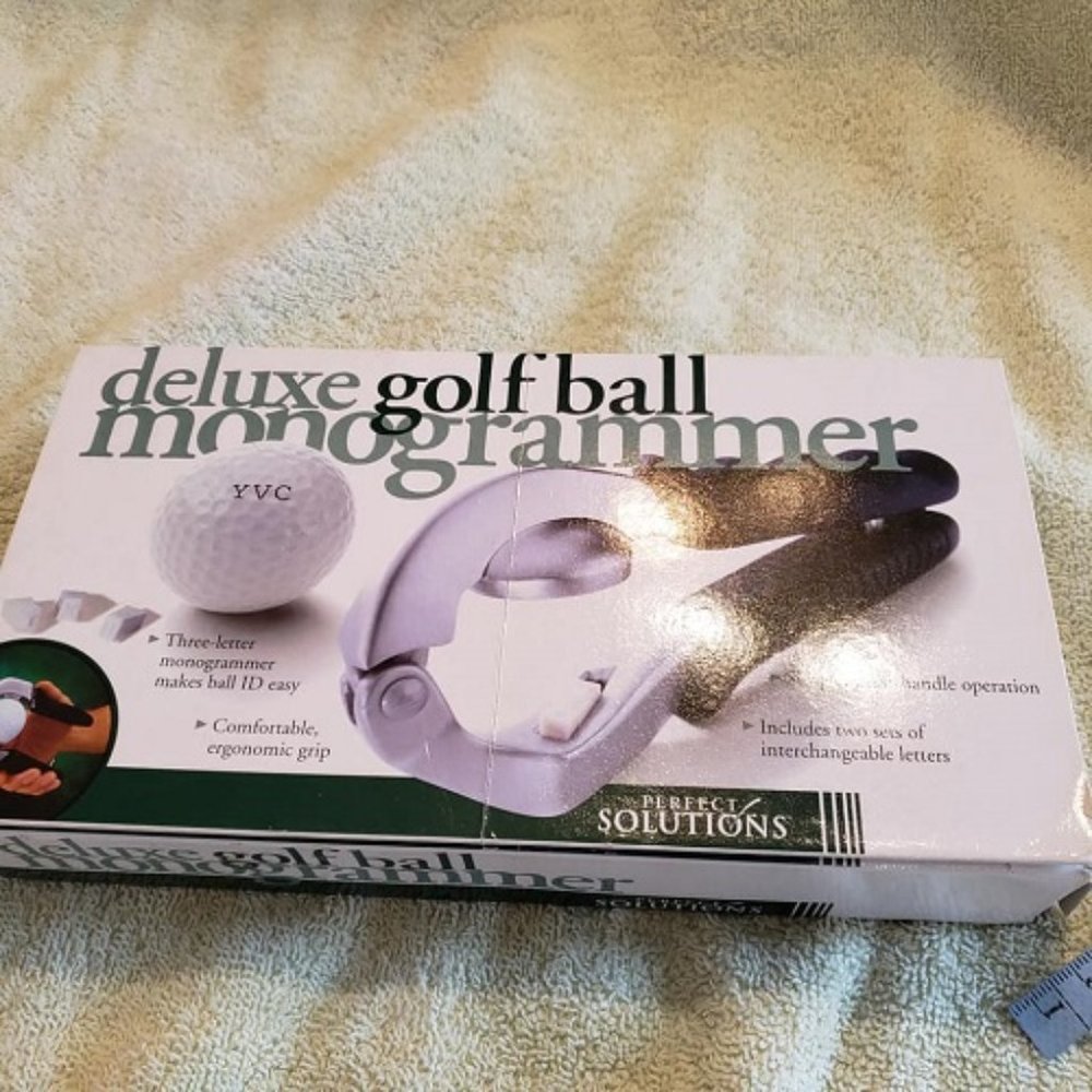 Perfect Solutions Deluxe Golf Ball Monogrammer - Picture 3 of 8